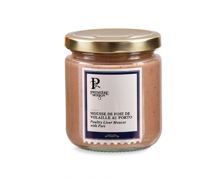 POULTRY LIVER MOUSSE WITH PORT