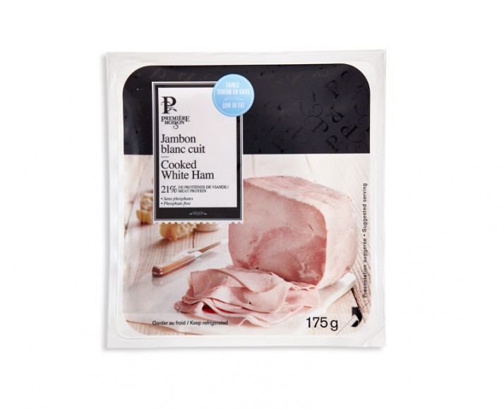 SLICED COOKED WHITE HAM